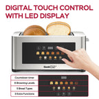 4-Slice Toaster with Extra-Wide Entrance - Stainless Steel
