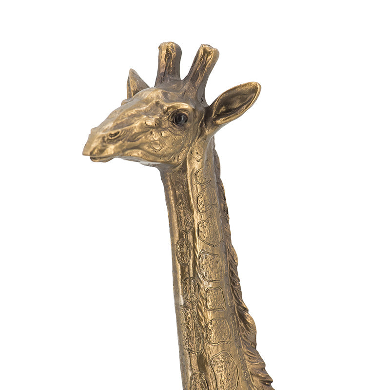 5.9x2.2x11.2" Giraffe Statuette