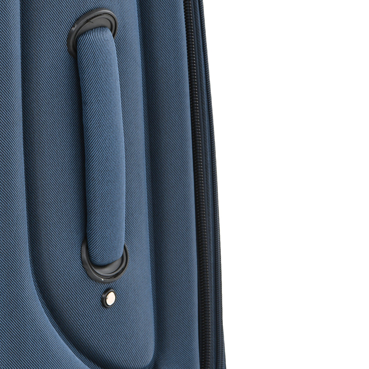 Softside Expandable 3 Piece Luggage Set with Spinner Wheels - Dark Blue