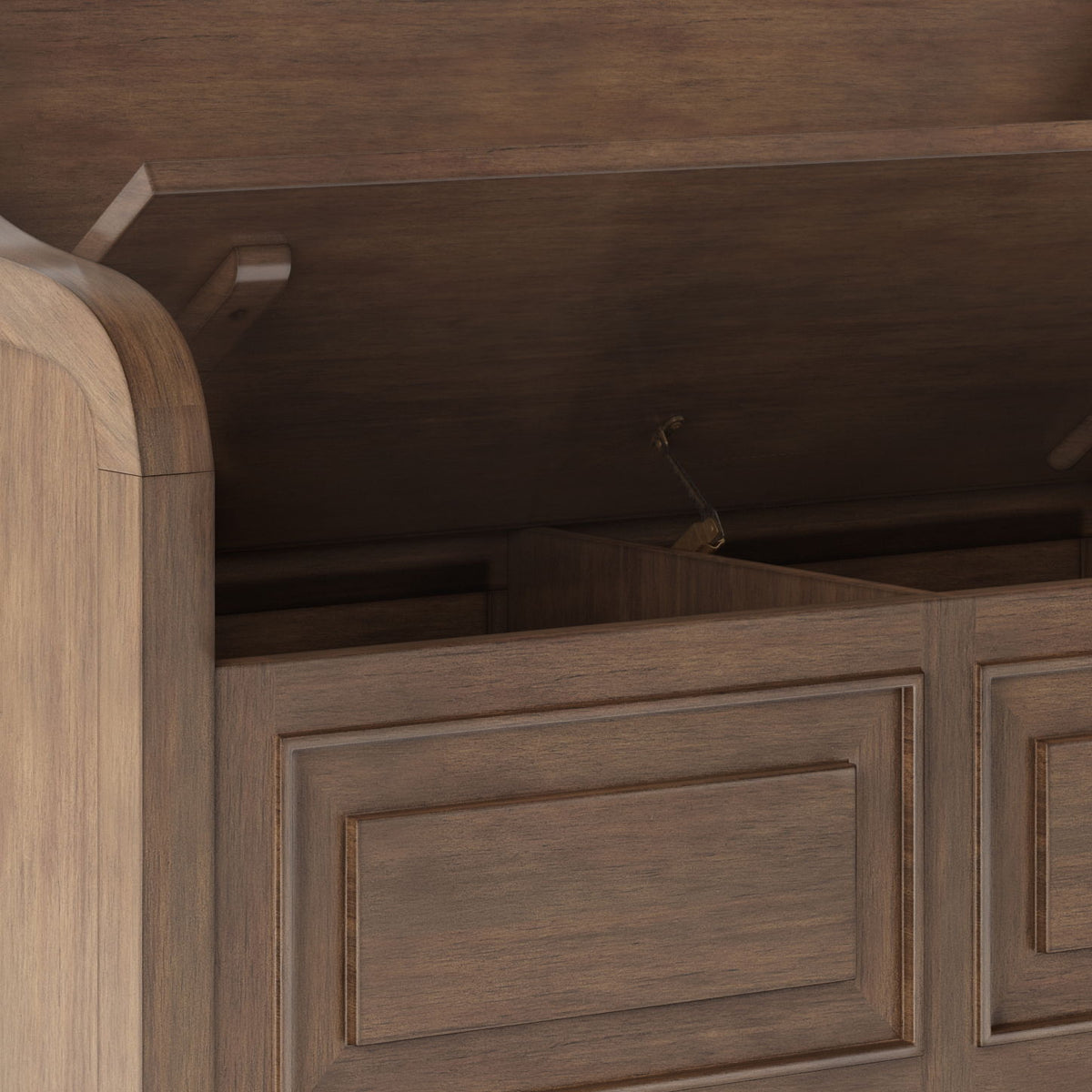 Connaught Storage Bench with Lift-Up Compartment - Multiple Colors