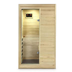 Far Infrared Sauna Room with Digital Controls - European Aspen