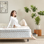 12 Inch Hybrid Cooling Memory Foam Mattress with Balanced Support