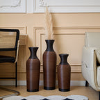 Classic And Neat Floor Vase with High Independent Stand - Multiple Colors
