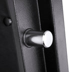 Tall Fireproof Protection Safe Vault with Solid Steel Construction - Black