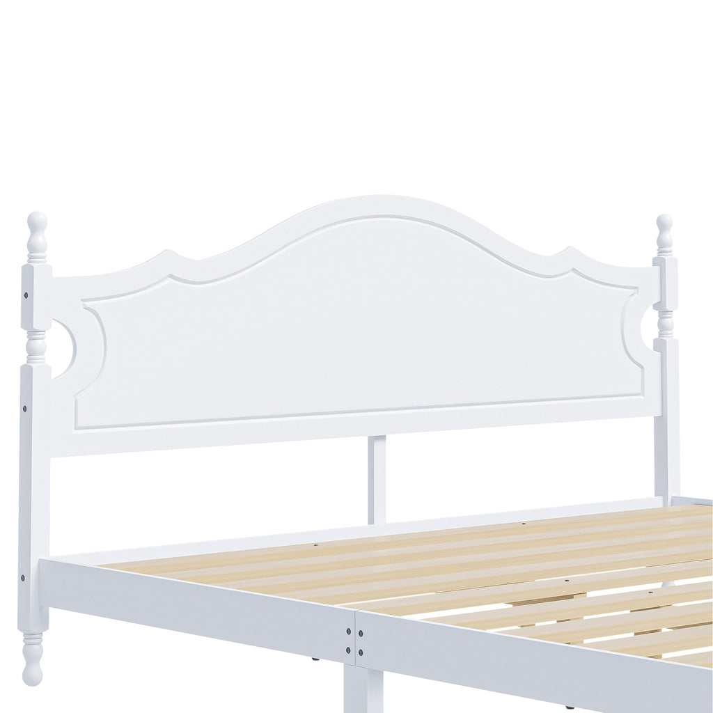 King Bed Frame with Headboard