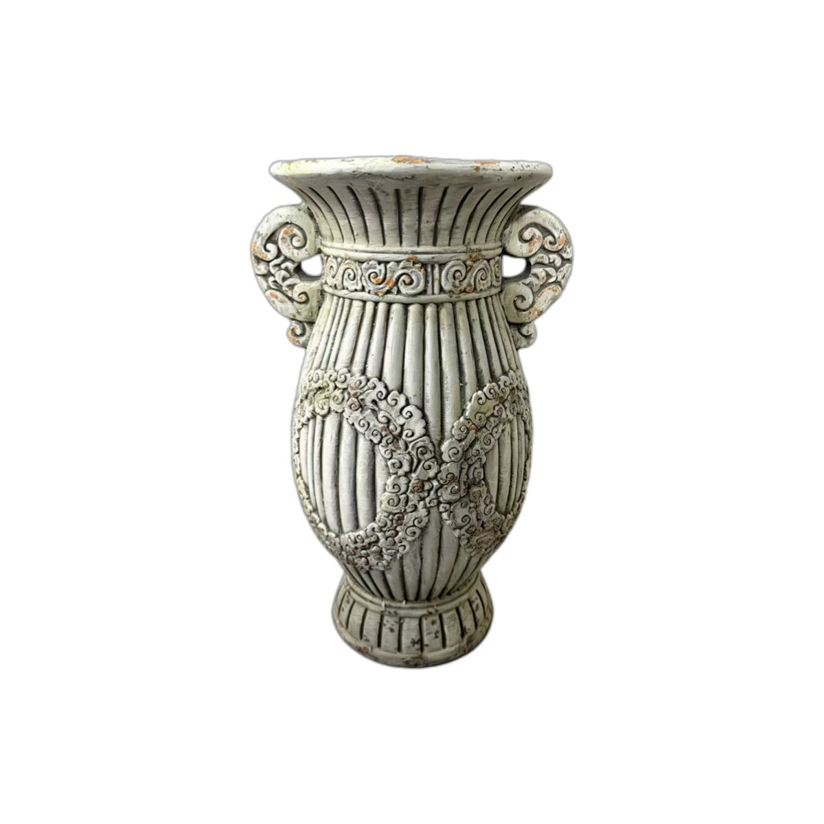 MGO Garden Planter with Drainage Hole - Rust Finish