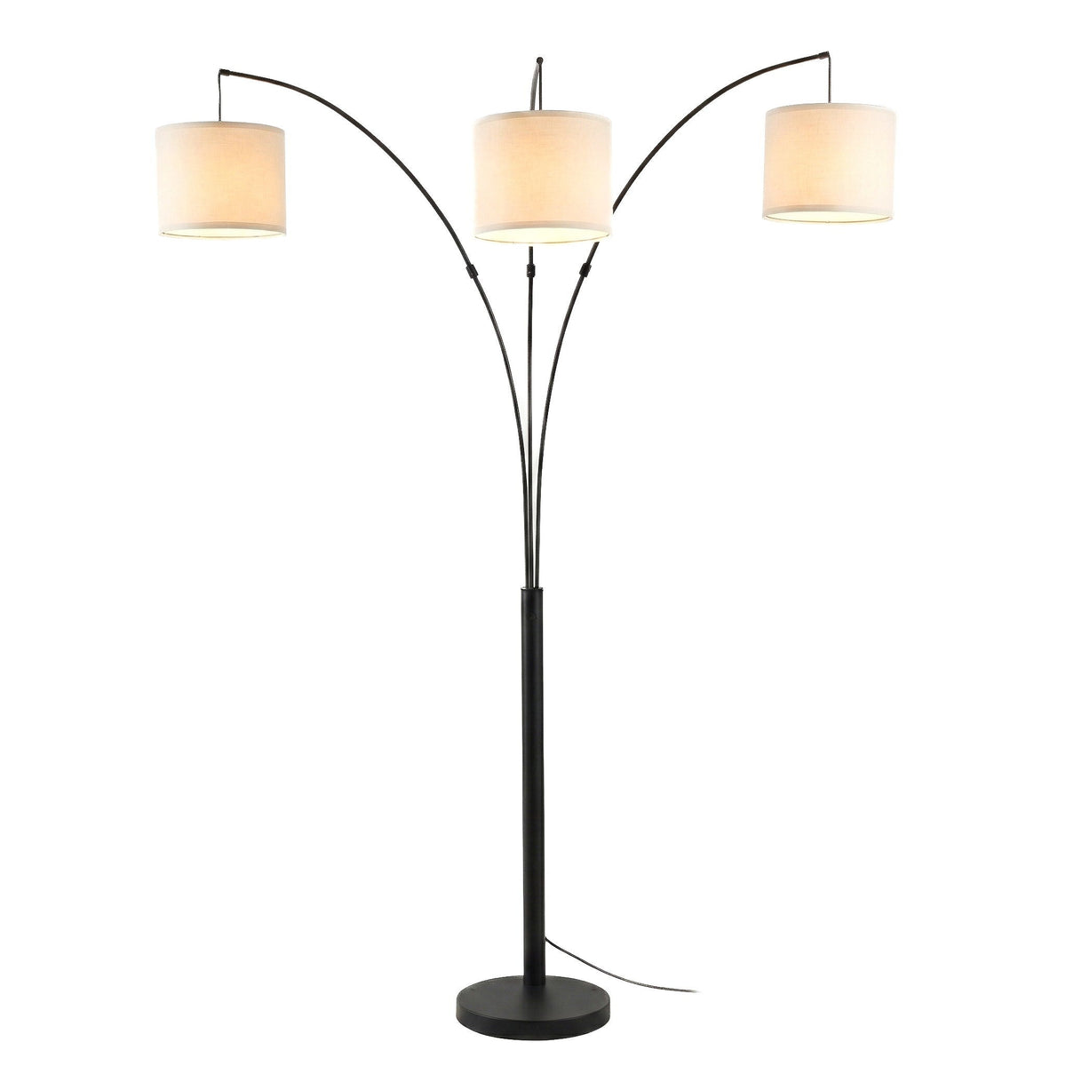 Royal 3 Arm Arc Floor Lamp