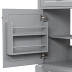36" Bathroom Vanity with Sink and Soft Close Hinges - Dark Gray or White