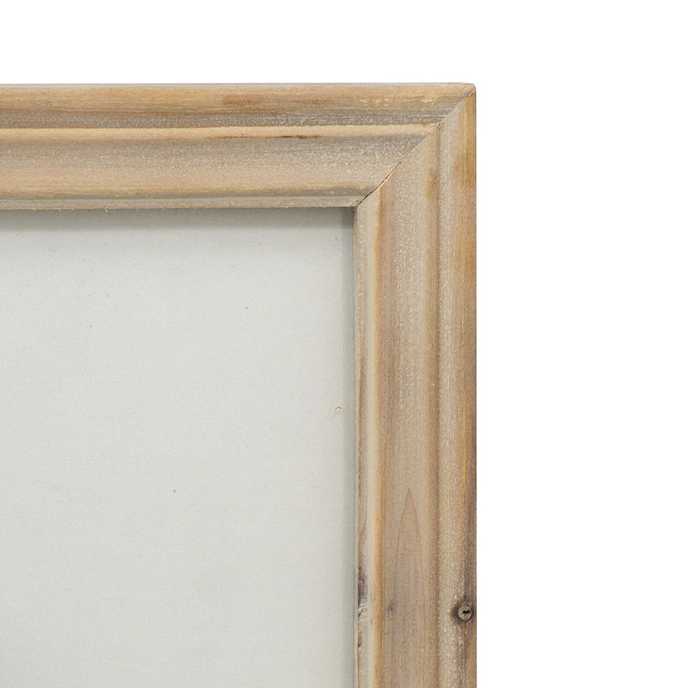 Bird Framed Print Set with Light Wood Frame - Multicolor