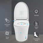 Smart Toilet with Built-in Heated Seat