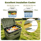 25 Quart Cooler with Thick Insulation - White