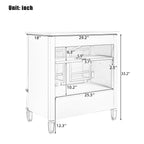 30" Bathroom Vanity with Sink - Freestanding Design - Green or Blue