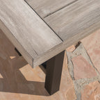 Acacia Wood Outdoor Dining Bench