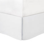 7 Piece Tufted Comforter Set with Hypoallergenic Filling - White