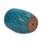 Ceramic Planter with Drainage Hole - White or Light Blue