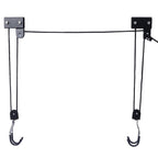 Kayak Hoist Garage Storage Canoe Lift with 125 lb Capacity - Steel