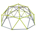 10 Sided Climbing Frame with Colorful Stones - Green