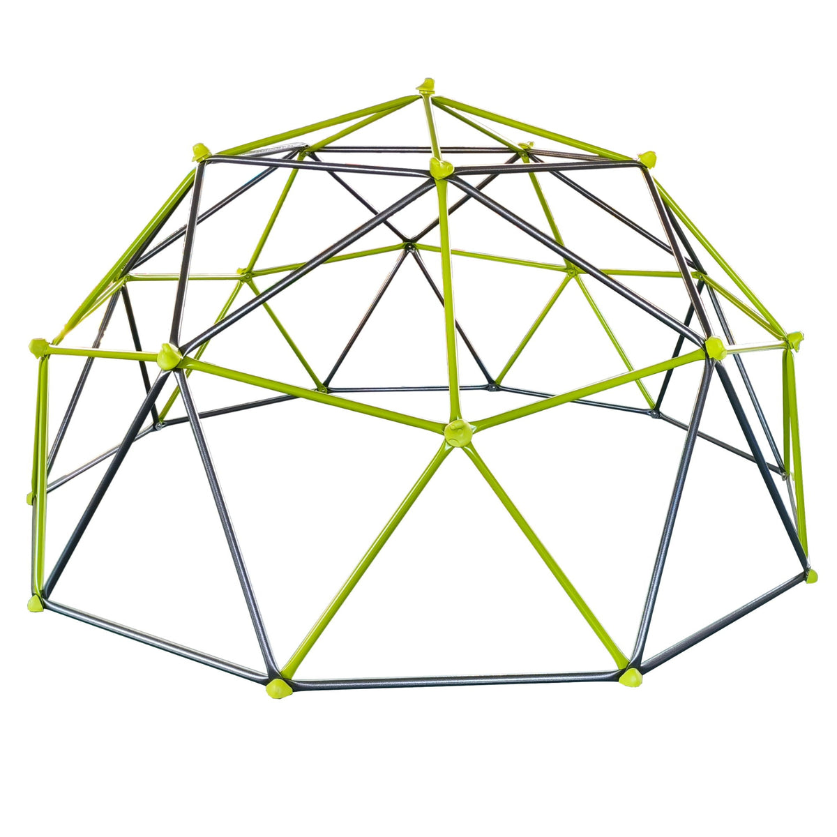 10 Sided Climbing Frame with Colorful Stones - Green