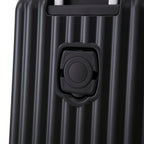 Spinner Wheel Luggage Set with USB Port and Holders - Pink, Black, Green