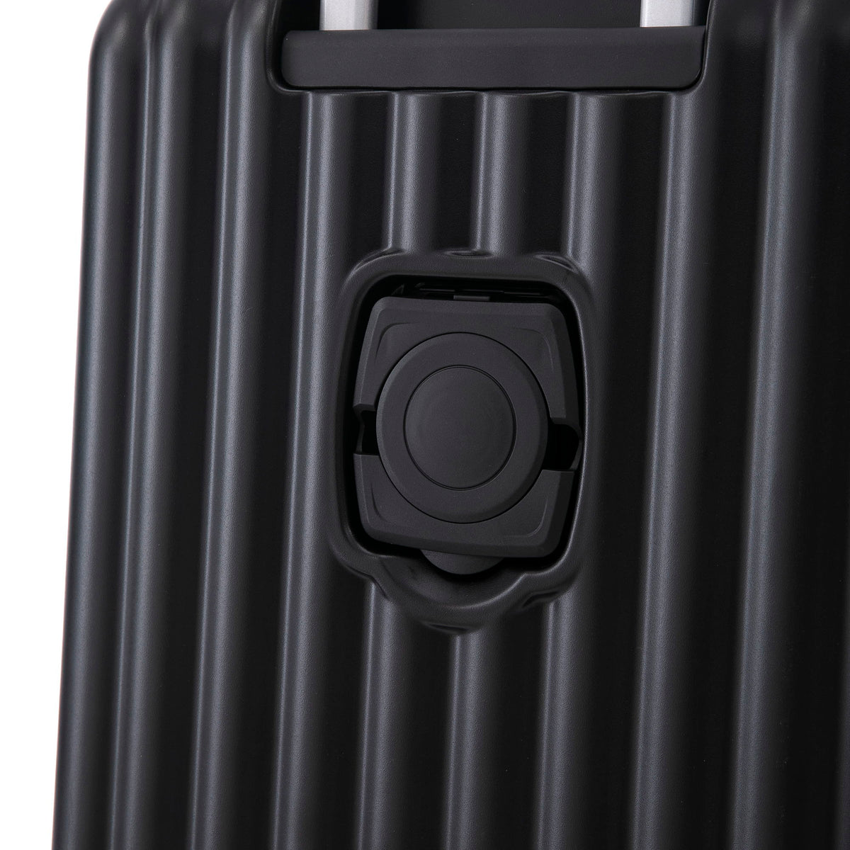 Spinner Wheel Luggage Set with USB Port and Holders - Pink, Black, Green
