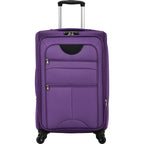 Expandable Softside Luggage 3 Piece Set with Spinner Wheels - Multiple Colors