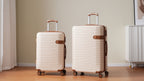 4 Piece Hard Shell Luggage Set with Spinner Wheels - Multiple Colors