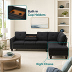 L-Shaped Sectional Sofa