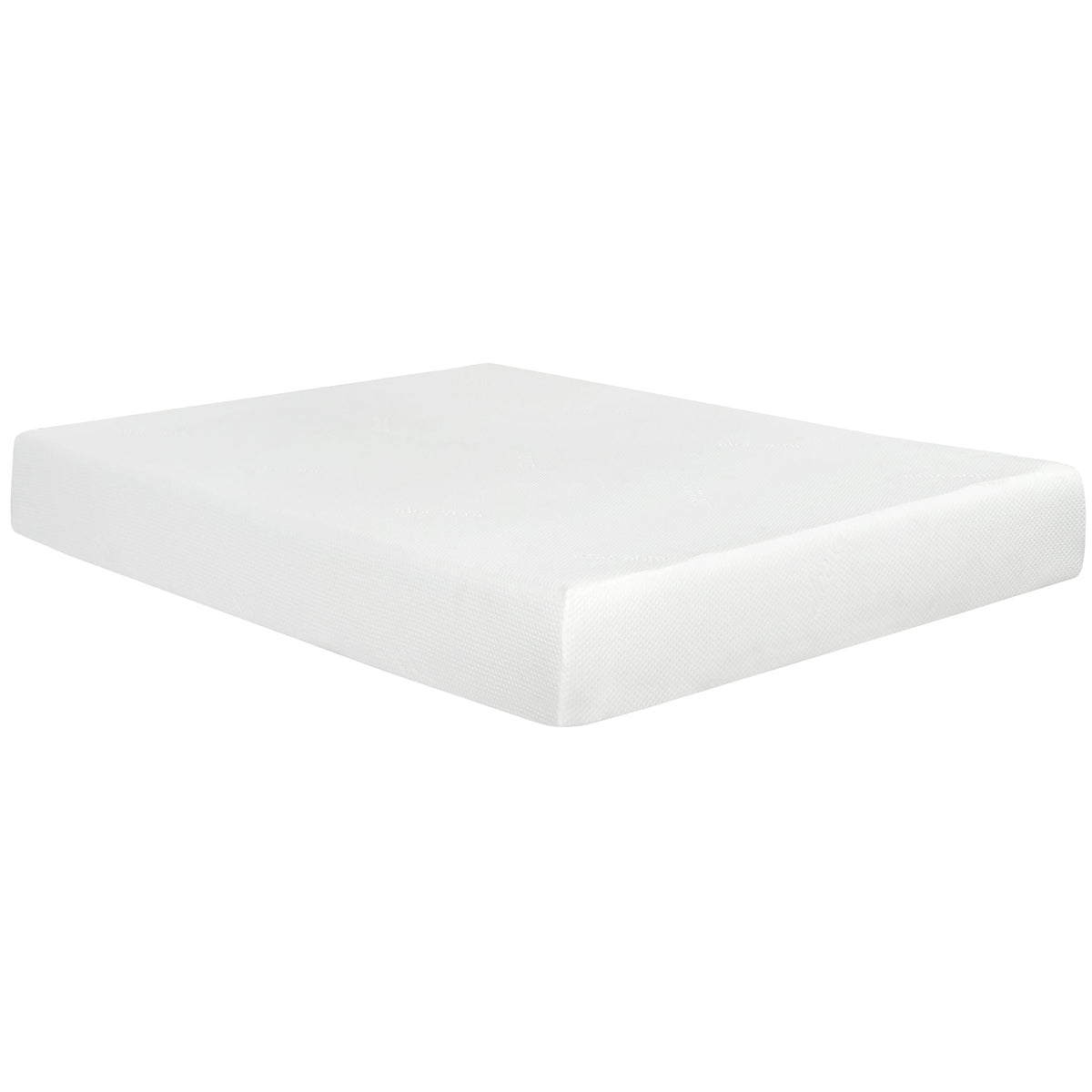 10" Plush Gel Memory Foam Mattress with Cooling Technology - White