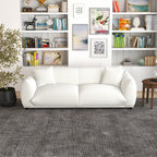 Mid-Century Modern Luxury Sofa with Tufted Design - Light Brown or White