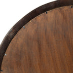 Transitional Mango Wood Wall Mirror with Frame - Multiple Colors