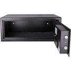 Digital Keypad Cabinet Safe with Programmable Access - Black