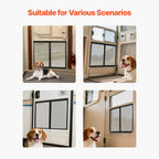 RV Screen Door Protector with Reinforced Frame - Aluminum Alloy