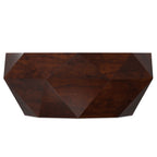 Zayn Coffee Table with Geometric Design
