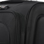 Expandable Softside Luggage 3 Piece Set with Spinner Wheels - Multiple Colors