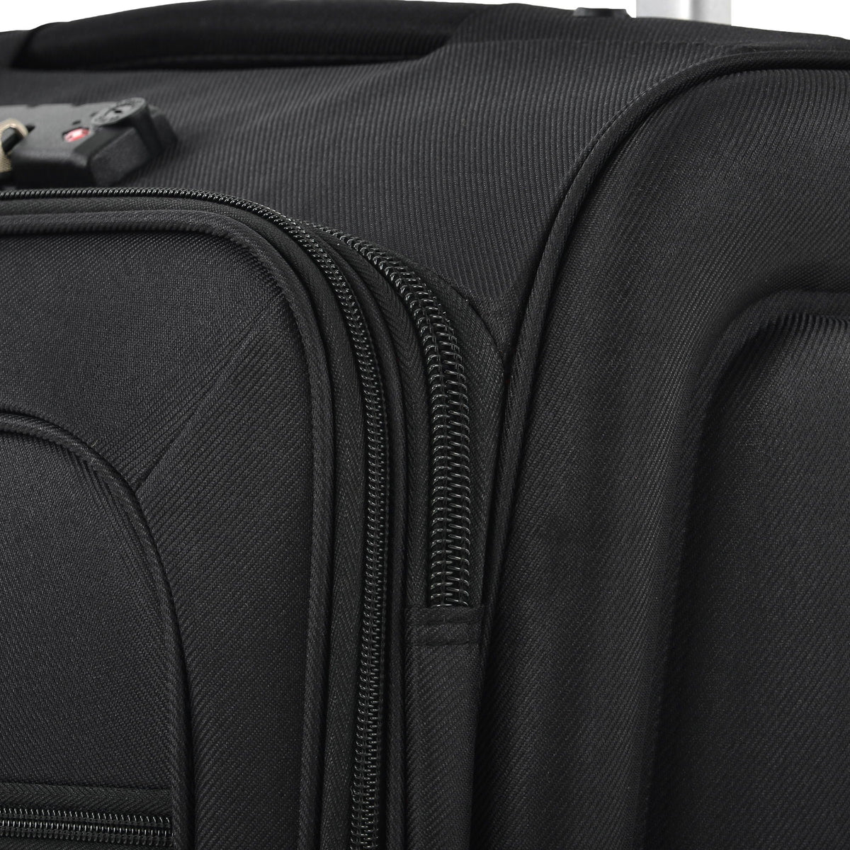Expandable Softside Luggage 3 Piece Set with Spinner Wheels - Multiple Colors