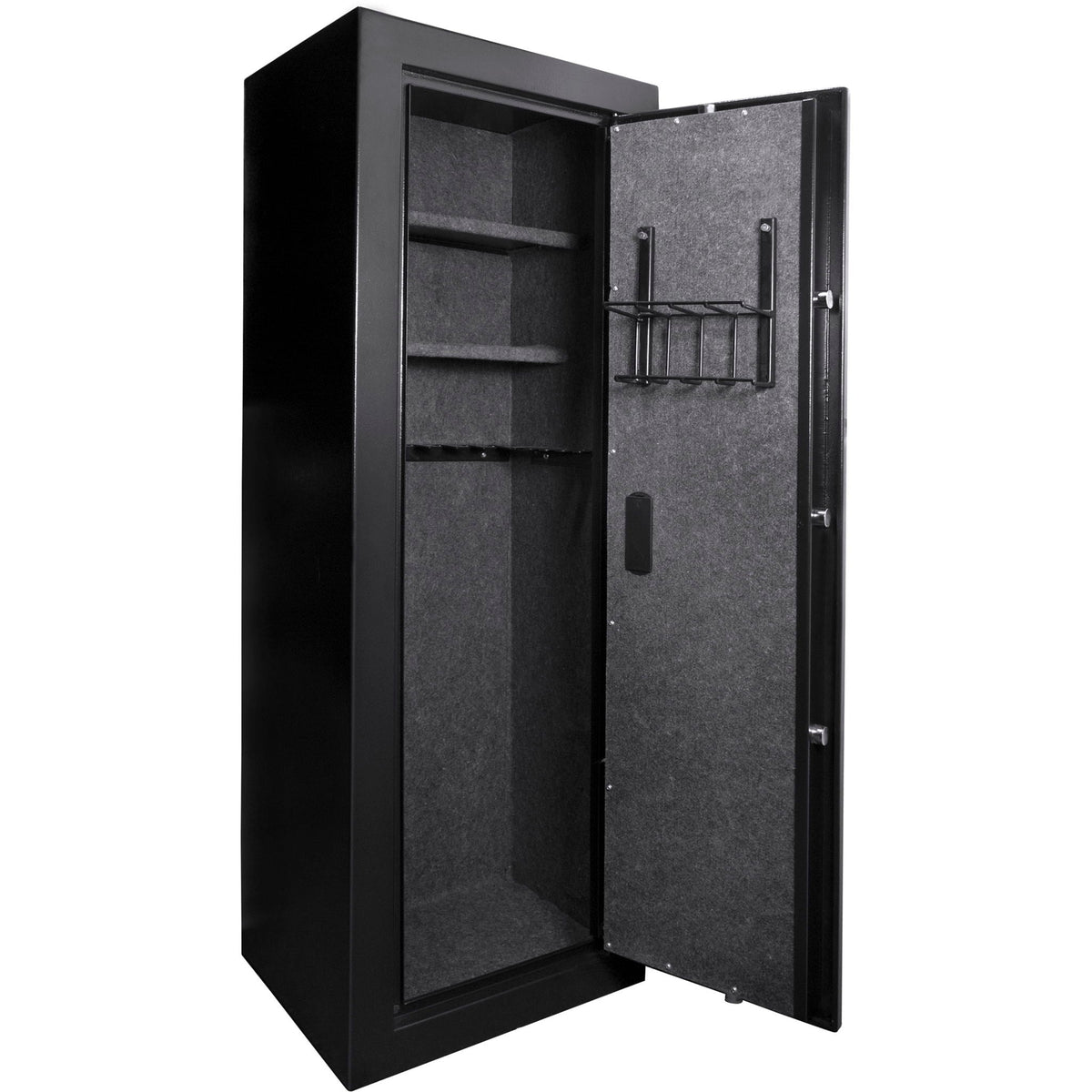 9.33 Cubic Ft Tall Biometric Rifle Safe with Quick Access - Black