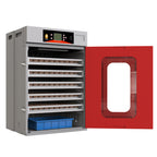 400-Egg Commercial Cabinet Incubator with Digital Controls - Red