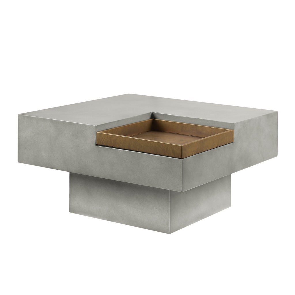 Kailano Weathered Table - Gray