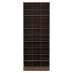 10 Tier Shoe Storage Cabinet with 30 Cubbies - Wood - Multiple Colors
