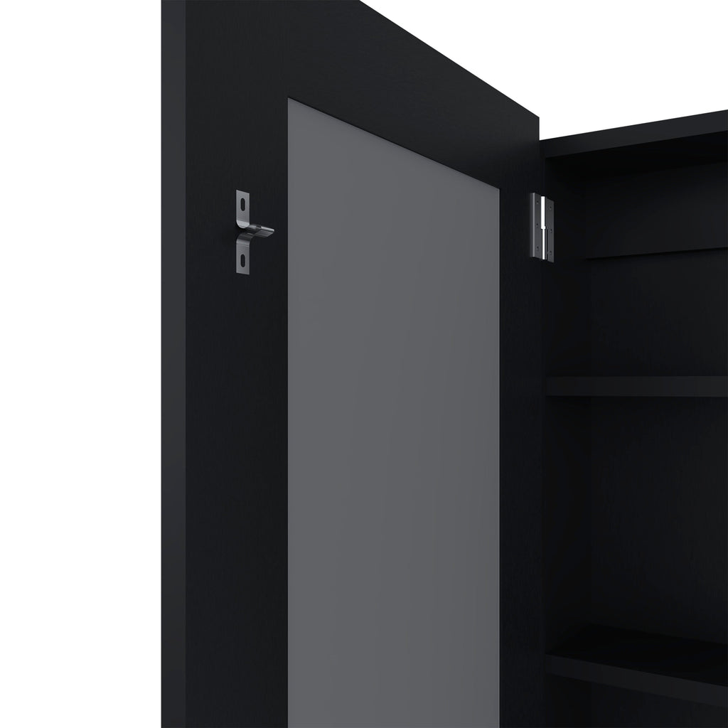 Medicine Cabinet with Mirror and 3 Shelves - Engineered Wood