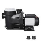 2 HP Above Ground Swimming Pool Pump with Corrosion-Resistant Shell - Black