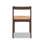 Capri Woven Seat Chair with Handwoven Seat - Brown