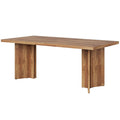 Vintage Executive Desk with Thickened Tabletop – Light Brown or Dark Brown