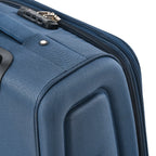 Softside Expandable 3 Piece Luggage Set with Spinner Wheels - Dark Blue