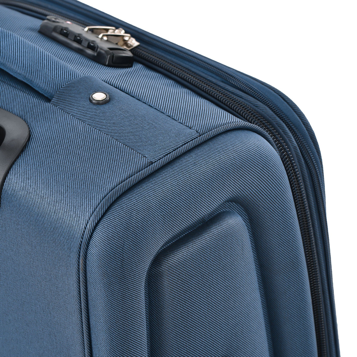 Softside Expandable 3 Piece Luggage Set with Spinner Wheels - Dark Blue