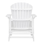 Malibu Adirondack Chair with Foldable Acacia Wood Design - Natural