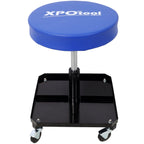 Adjustable Pneumatic Garage Stool with 250 LBS Capacity - Steel