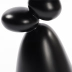 Lucky Stone Shaped Table with Sculptural Base – White, Black, or Gray