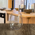 BPA-Free Plastic Bar Glasses Set of 4 with Unbreakable Strength - Clear