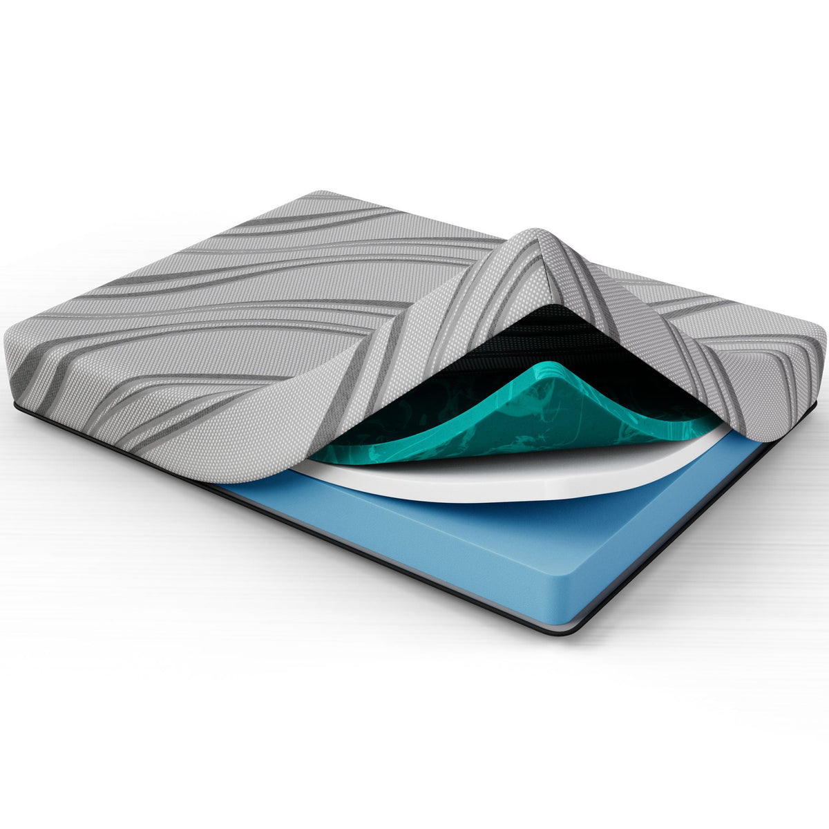 10" Pro Gel Foam Hybrid Mattress - Dark Gray